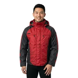Veste D´hiver Unique 12035 Red / Black 4XL