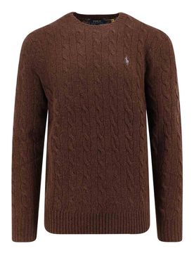 Maglia A Trecce In Lana E Cashmere