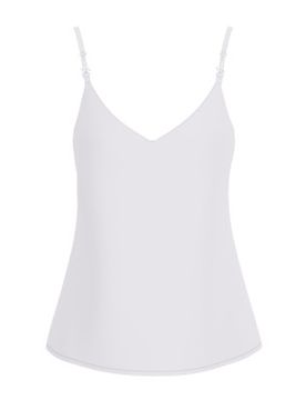 Para mujer. W6GH30W1845 Top Caroline Logo Tank (S), Poliéster, Sin mangas / Tirantes