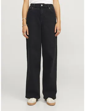 Jeans A Vita Alta Tokyo Wide C615 Jjxx Black Denim 25