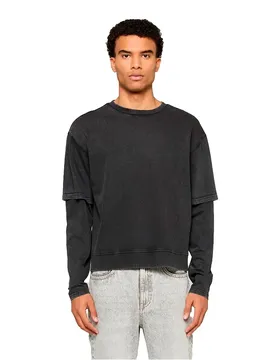 Maglietta A Maniche Lunghe Tb810 Black 2XL