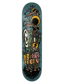 Planche De Skateboard 8.25 One Man Band One Size unisex - Foundation - FashionsVida