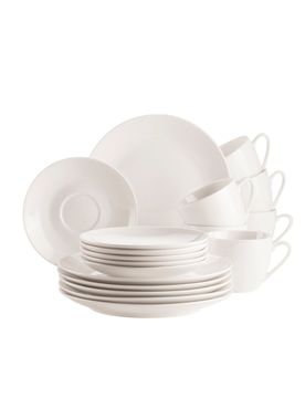 Kaffeeservice, Porzellan Belmira weiss