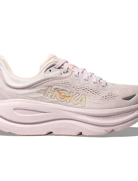 Bondi 9 Running Shoes Lilac Cream / Tangerine Glow UK 6 Women - Hoka - FashionsVida