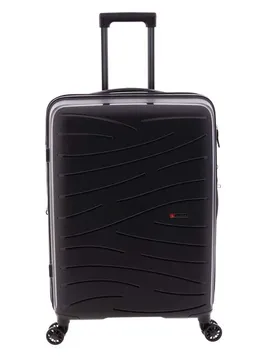 Valigia A Rotelle Flow Black One Size