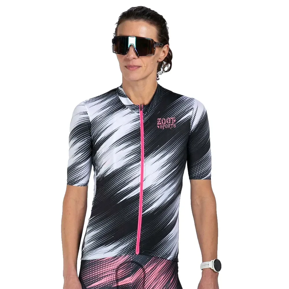 Maglia A Maniche Corte Ltd Cycle Exposed Zipper Driftspeed - Zoot - FashionsVida