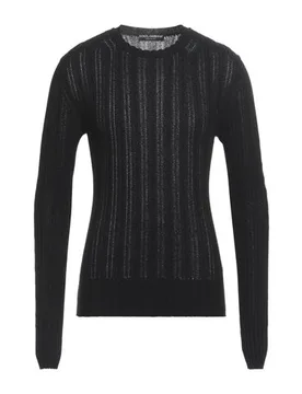 Dolce&Gabbana Pullover Hombre Negro 46,48,52,56 Hombre - Dolce & Gabbana - FashionsVida