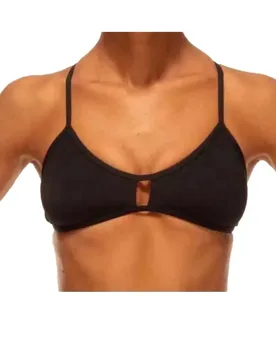 Active Bikini Top Black 3XL Women - TURBO - FashionsVida