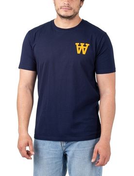 Wood Wood Ace Tee Navy M Herren