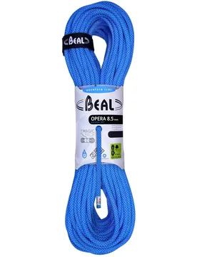 Corde d'escalade - Opera 8.5mm Golden Dry Blue - Taille 80 m - Bleu - Beal - FashionsVida