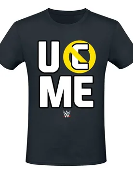 T-Shirt - You Can't See Me - S bis XXL - für Männer - Größe M - schwarz - Lizenzierter Fanartikel - Männer - male - WWE - FashionsVida
