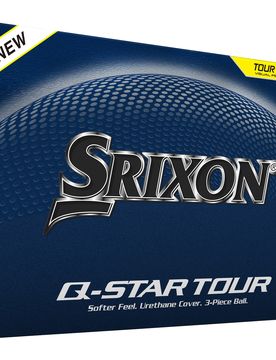 Golfbälle Q-Star Tour - 12er Pack, gelb