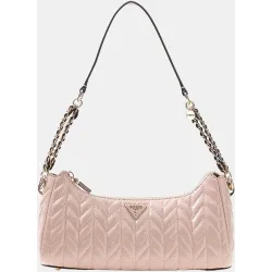 Bolso de hombro con cierre cremallera