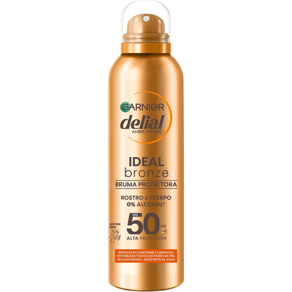 Bruma Protectora Ideal Bronze FPS 50 150 ml - DELIAL - FashionsVida