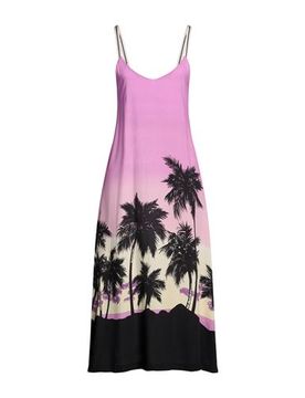 Vestido midi Mujer Rosa 34,36,38 Mujer