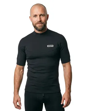 Rash Guard Manches Courtes Thermo Top Black XS