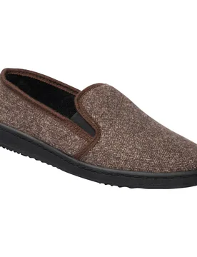 Herren Hausslipper "Klassik" braun 45 Damen - walzvital - FashionsVida