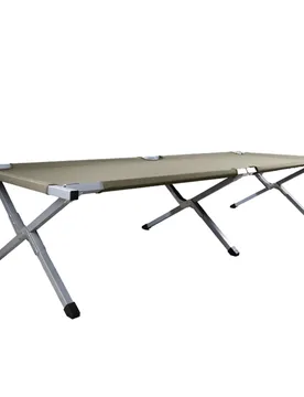 Feldbett US Typ Steel 190x65 cm mit Tasche Default Title adult - MIL-TEC - FashionsVida