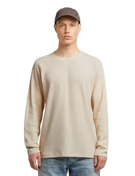 Maglietta A Maniche Lunghe Tweeter Relaxed Fit Dark Talc XL - G-Star - FashionsVida