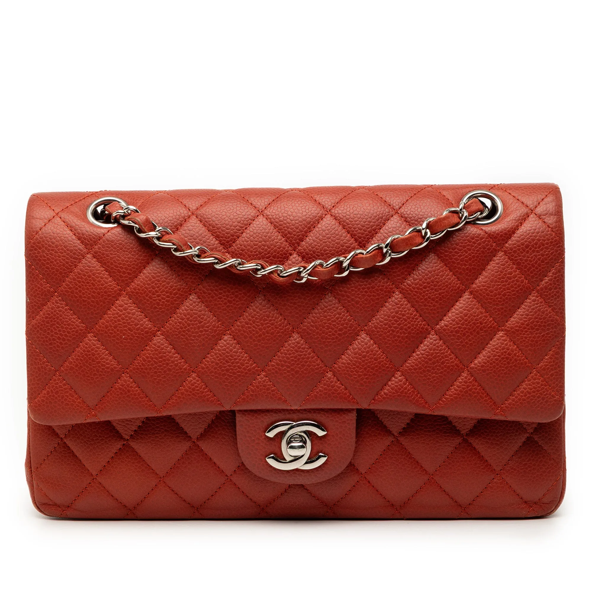 Medium Classic Caviar Double Flap - Chanel - FashionsVida