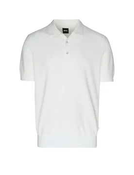 Boss Polo H-LURAZIO crème XXL - BOSS - FashionsVida