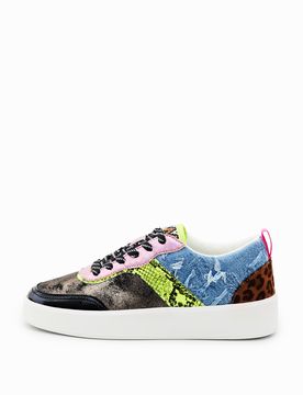 Desigual, Baskets patchwork, 36
