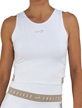 Chill Ii Sleeveless T-shirt White Delave XL - Endless - FashionsVida
