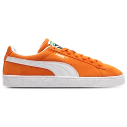 Suede Men's Sneakers - Orange - Size 9 - Suede - Orange - Size: 9