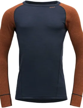 Duo Active Merino 205 Herren Unterhemd, rot XXL - Devold of Norway - FashionsVida