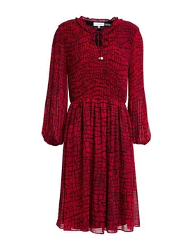 Vestido midi Mujer Rojo S,XS Mujer - Calvin Klein - FashionsVida
