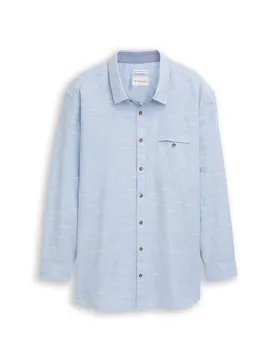XL plus structured shirt male
