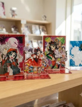 CM Kuro Majo-san ga Tooru Acrylic Keychain Stand Model Cosplay Characters Ornament Accessories Goods Collection Gifts - Aliexpress - FashionsVida