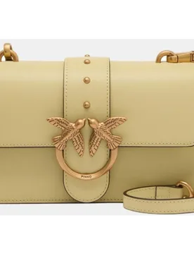 Bolso bandolera pequeño Love Bag One de piel - pinko - FashionsVida