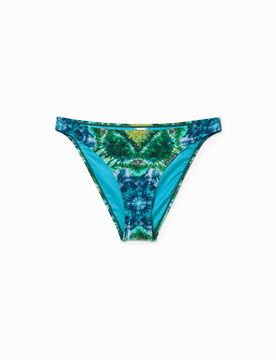 Braguita bikini tie-dye, Mujer, Verde, XS