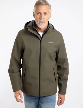 Woods Mens Waterproof Rain Jacket - - Size: M - Weird Fish - FashionsVida
