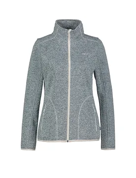 Giacca in pile da donna Bergen azzurro XS - Meru - FashionsVida