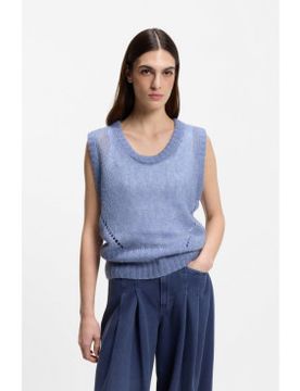 Para mujer. 50554634 Top Frignac (L), Casual, Poliamida, Sin mangas / Tirantes