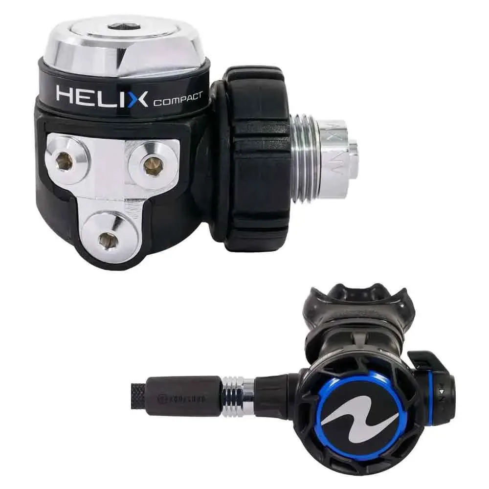 Set Di Regolatori Subacquei Helix Compact Din - Aqualung Fr - FashionsVida