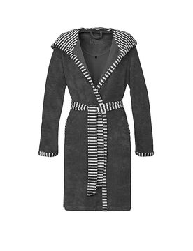 Albornoz de mujer JUNO Grafito gris XS