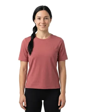 Maglietta A Maniche Corte Functional Pink - CUBE - FashionsVida