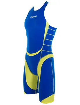 Triathlon Senza Maniche Tri Shark X Pro Royal Blue / Yellow 14 Anni