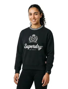 Sweat-shirt Country Club Loose Fit Blackboard 2XS