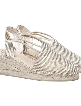 Pons Espadrilles Compensées Tania-zr Beige EU 39 - Toni - FashionsVida