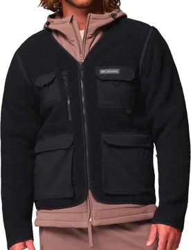 Polaire convertible sans manches - Granite Point Convertible Fleece Black - Taille M - Noir - Columbia - FashionsVida
