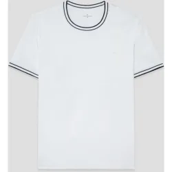 Camiseta de hombre manga corta algodón mercerizado
