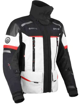 Giacca Moto Tecnica Bornholm Gore-tex Pro Grigio Rosso taglia L - Dane - FashionsVida