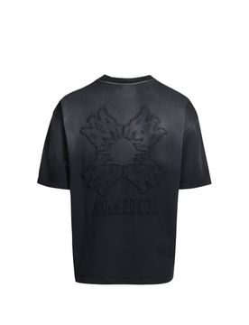 T-shirt manches courtes en coton Noir XL Male