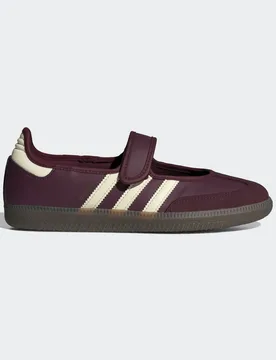 Scarpe Samba Jane 36 Maroon / Cream White / Gold Metallic - Adidas - FashionsVida