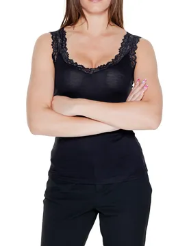 Vero Moda Tank-Tops Schwarz 475070