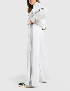 Spacer Wide Joggers - Damen, Grau - female - Size: S - adidas Originals - FashionsVida